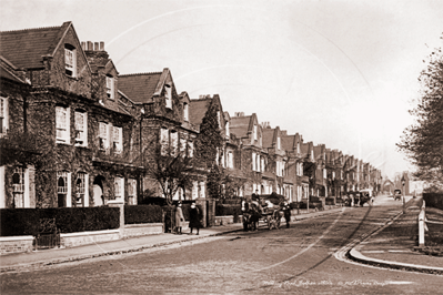 Picture of London, SW - Balham, Hillbury Road c1900s - N4043