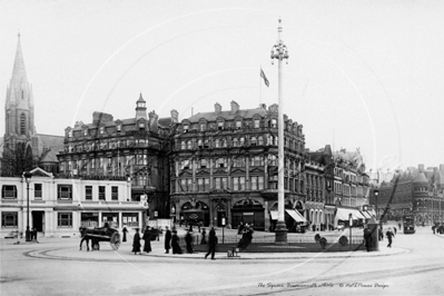 The Square, Bournemouth in Dorset c1900s