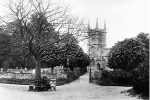 Picture of Berks - Hungerford, Parish Church c1910s - N4064