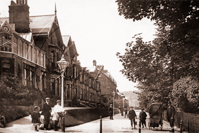 Picture of Derbys - Buxton, Broad Walk c1900s - N4090