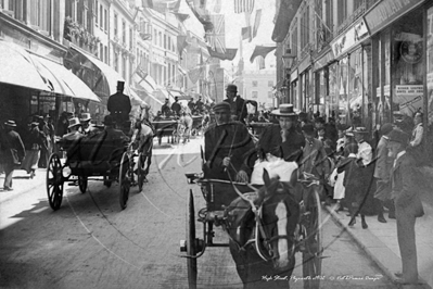 High Street, Plymouth in Devon c1902