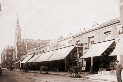 Picture of London, NW - Harlesden, High Street c1900s - N4132