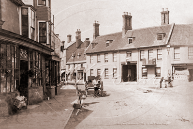 Picture of Northants - Thrapston, High Street c1890s - N4192