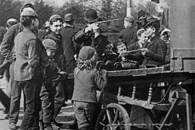 Picture of London Life  - Battersea, Battersea Park, Rifle Fair Stand c1900s - N4208