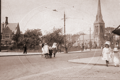 Picture of London, N - Wood Green, High Road and Boundary Green Road c1900s - N4134