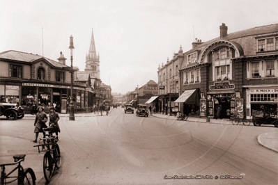 Picture of Devon - Newton Abbot, Queen Street, Imperial Theatre c1920s - N4266