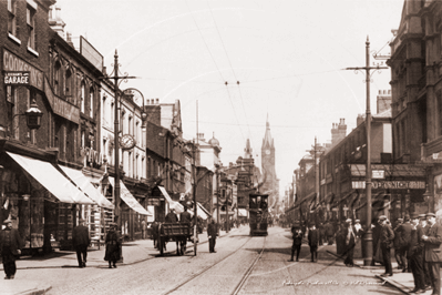 Picture of Lancs - Preston, Fishergate c1910s - N4239