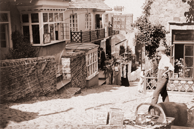 Picture of Devon - Clovelly, Street Scene c1910s - N4247