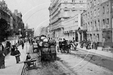 Picture of London - Westminster, Belgrave Road, Grosvenor Hotel c1880s - N4366