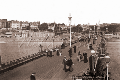 The Pier, Bournemouth in Dorset c1900s