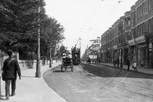 Christchurch Road, Boscombe in Dorset c1900s