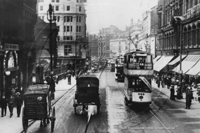 Picture of Mersey - Liverpool, Church Street  c1900s - N4386