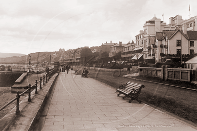 Picture of Isle of Wight - Sandown, Bay and Pier c1900s - N4420