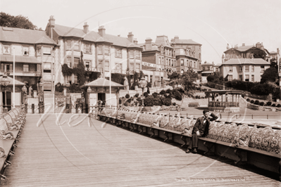 Picture of Isle of Wight - Sandown, Bay and Pier c1900s - N4419