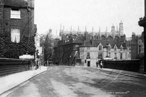 Picture of Berks - Eton, Barnes Pool Bridge c1895 - N4454