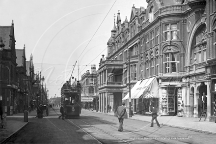 High Street, Boscombe in Dorset c1900s