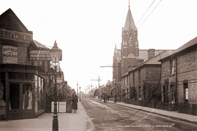 Weslyan Church, Ashley Road, Boscombe in Dorset c1900s