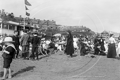 The Beach, Boscombe in Dorset c1900s