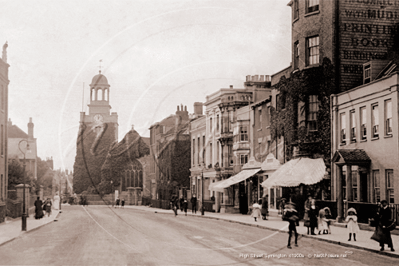 Picture of Hants - Hants, Lymington, The High Street c1900s - N4472