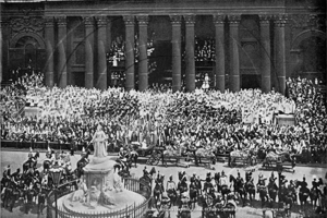 Queen Victoria Diamond Jubilee Ceremony, St Paul's Cathedral in London 22nd June 1897