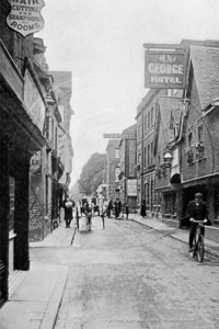 Picture of Oxon - Wallingford, High Street, The George Hotel c1900s - N4602