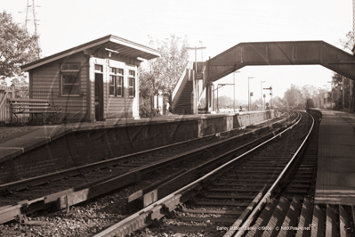 Train Station, Earley, Wokingham in Berkshire c1960s