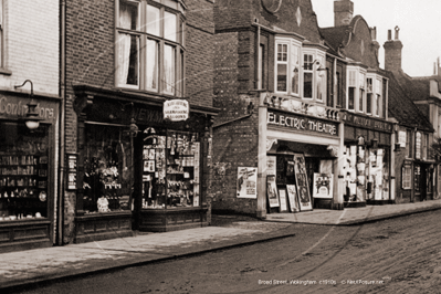 Broad Street, Wokingham in Berkshire c1910s