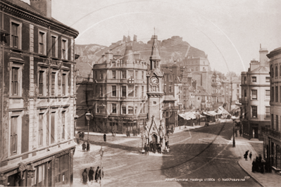 Picture of Sussex - Hastings, Albert Memorial c1880s - N4681