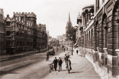 Picture of Oxon - Oxford, High Street c1930s - N4729