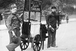 Picture of Military - Disabled English Sailors c1900s - N2367