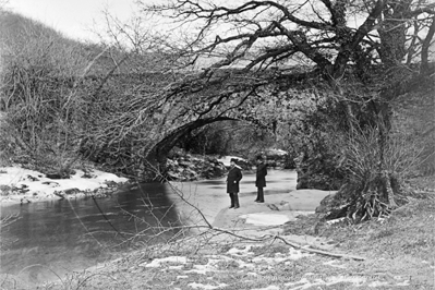 Bickleigh Bridge, Plymouth in Devon c1902