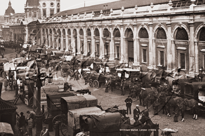 Picture of London - Smithfield, Smithfield Meat Market  c1890s - N4779