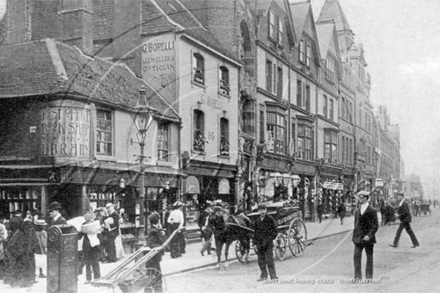 Broad Street, Reading in Berkshire c1900s