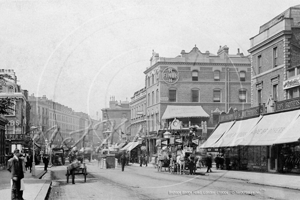 Bishops Bridge Road junction of Porchester Road & Westbourne Grove in West London c1900s