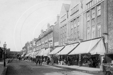 Turnham Green Terrace, Chiswick in West London c1900s