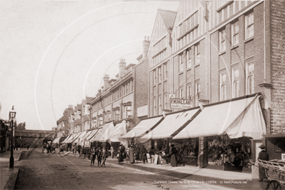 Turnham Green Terrace, Chiswick in West London c1900s