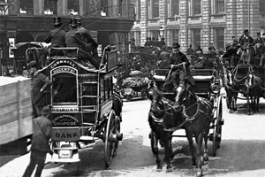 Bow Church and Cheapside in the City of London c1890s