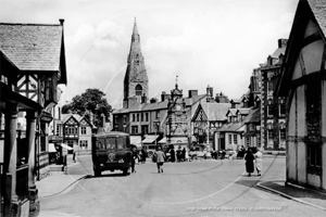 Picture of Wales - Denbighshire, Ruthin, High Street c1930s - N5043