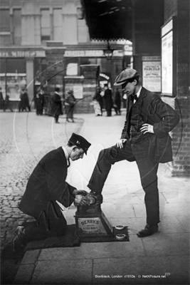 Picture of London - London Life - Bootblack c1910s - N5093