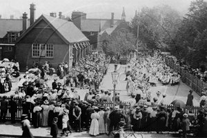 Picture of Middlesex - Wealdstone, High Street, Grant Road School c1900s - N5098