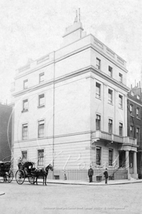 Picture of London - Grosvenor Street Junction with Davies Street c1900s - N5118