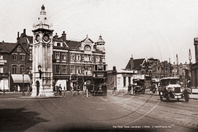Clock Tower, Lewisham in South East London c1930s