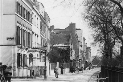 Cheyne Walk, Chelsea in South West London c1910s
