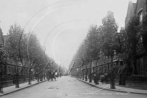 Wandsworth Bridge Road, Fulham in South West London c1900s