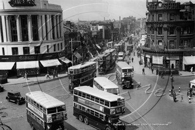 The Elephant and Castle in South East London July 1934