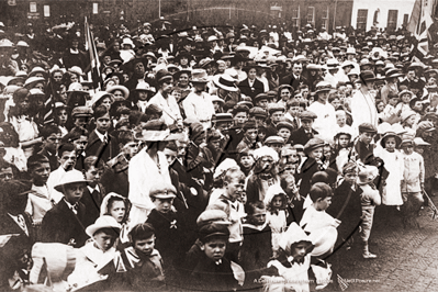 Unknown Celebration, Broad Street in Wokingham, Berkshire c1900