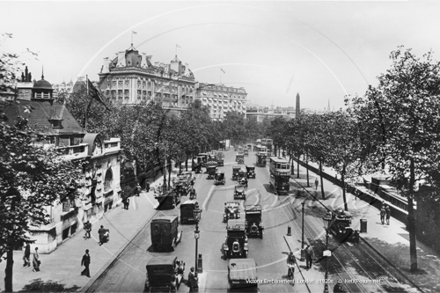 Victoria Embankment in London c1920s