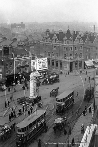 Clock Tower, Clapham Common, Clapham in South West London c1910s