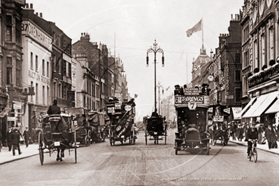 Oxford Street in Central London c1910s