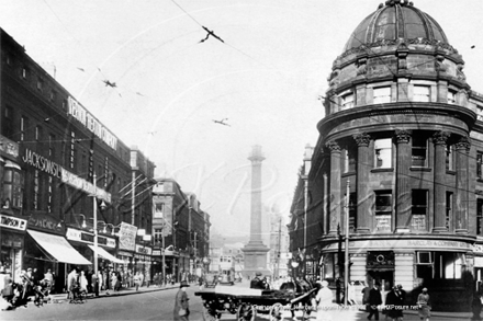 Grainger Street in Newcastle-upon-Tyne c1932